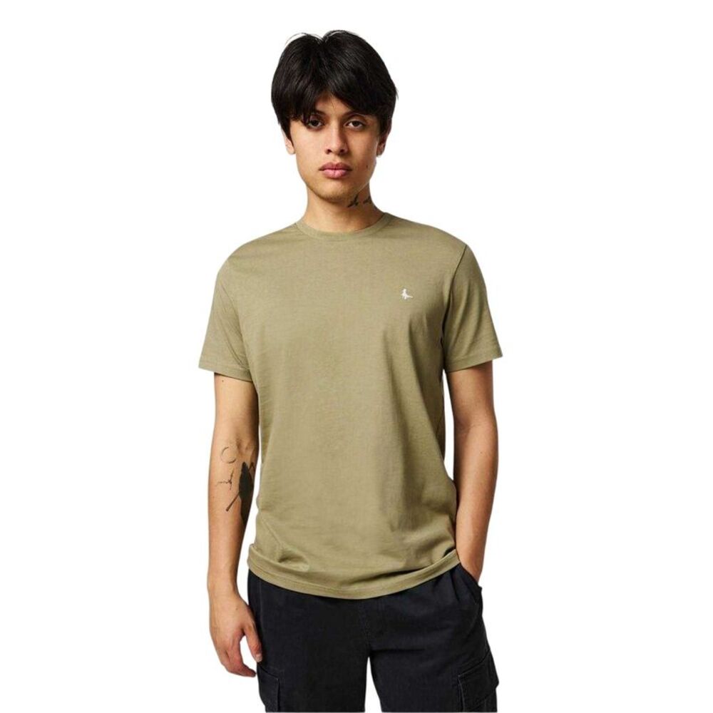 Jack Wills Mens Sandleford Logo T-Shirt / Sand
